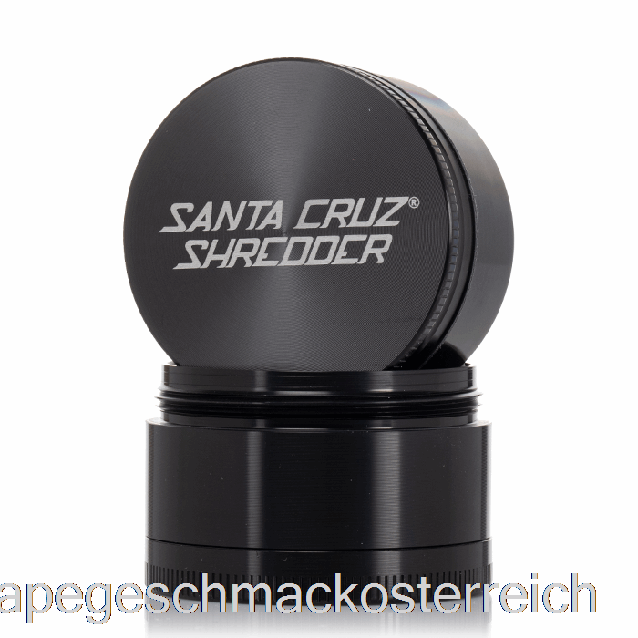 Santa Cruz Shredder 2,2 Zoll Medium 4-teiliger Grinder Schwarz (53 Mm) Vape-Geschmack